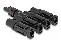 DL4 Solar Connectors 1 x female to 4 x m