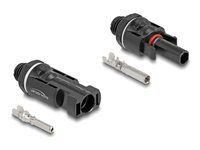 Delock DL4 solar connectors for crimping