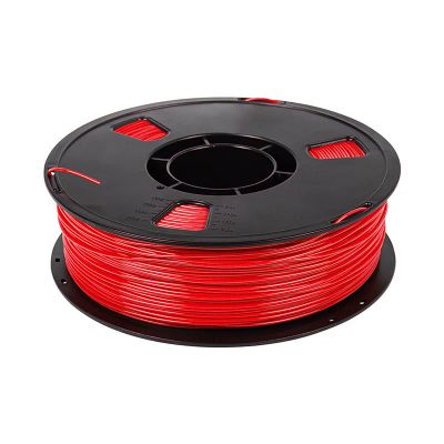PLA vlákno pro 3D tiskárnu - 1 kg červené 1,75 mm