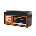 LiFePO4 baterie pro solární systémy 12,8 V 200 Ah TE12200 LITHTECH Bluetooth, BMS, IP66