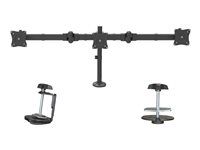 Monitor Pole Mount (ARMTRIO) - Nastavitelné rameno - pro 3 monitory - pevná ocel - velikost obrazovky: 13"-27" - pro P/N: DK30CH2DPPD, USB3DOCKH2DP