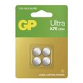 Baterie A76U (LR44) GP Ultra alkalická 4ks
