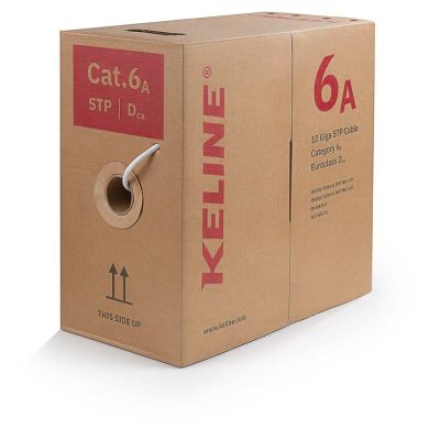 KELINE Kabel STP AWG23, CAT 6A 305m