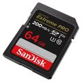 SanDisk Extreme PRO SD karta, 64 GB, SDXC, UHS-I
