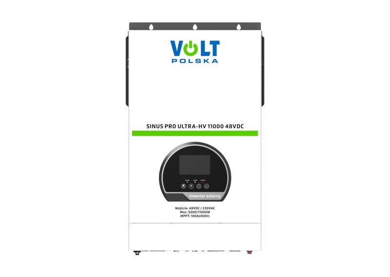 Solární střídač VOLT Sinus Pro Ultra Plus HV 11000 48/230V (5200/11000W) + 100A MPPT (450V)