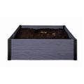 Vyvýšený záhon KETER Maple Square Graphite
