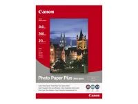 Pololesklý - 203 x 254 mm - 260 g/m² - 20 listy fotografický papír - pro PIXMA iP3300, iP5300, MP180, MP490, MP510, MP550, MP560, MP600, MP810, MX330, TS7450
