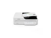 Epson WorkForce DS-1760WN - Skener dokumentu - Duplex - 215.9 x 5588 mm - 1200 dpi x 1200 dpi - až 30 stran za min. (CB) / až 30 stran za min. (barevný) - ADF (60 listy) - až 3000 skenu denne - USB 2.0, Gigabit LAN, Wi-Fi