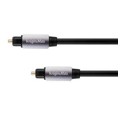 Kabel optický TOSLINK KRUGER & MATZ KM0319 1m