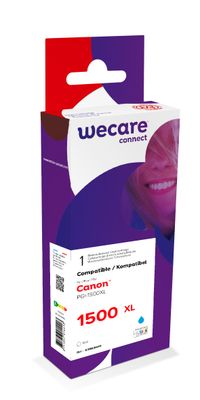 WECARE ARMOR ink kompatibilní s CANON PGi-1500XLC, modrá/cyan