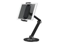 Montážní sada (držák) - pro tablet - černá - velikost obrazovky: 4.7"-12.9" - na stůl