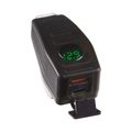 Nabíječka USB STU 34707 s voltmetrem na motocykl