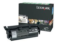 Vysoká výtěžnost - černá - originální - kazeta s barvivem LCCP, LRP - pro Lexmark T650dn, T650dtn, T650n, T652dn, T652dtn, T652n, T654dn, T654dtn, T654n, T656dne