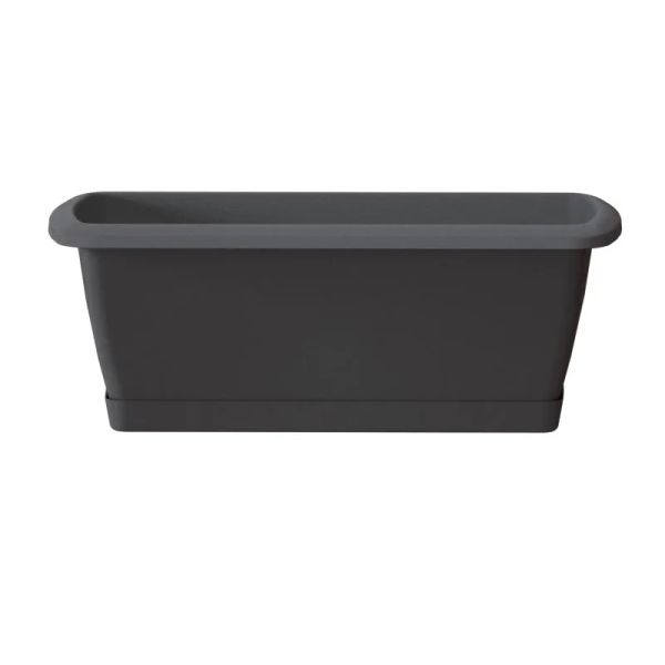 Květináč RESPANA EASYCARE antracit 39,7 cm