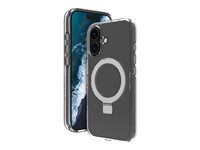 Zadní kryt pro mobilní telefon - stojan - kompatibilita s MagSafe - D3O, plast - průsvitná - pro Apple iPhone 16
