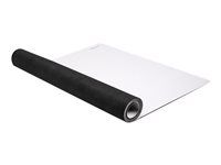 Klávesnice a podložka pod myš - 900x500x2 mm - bílá
