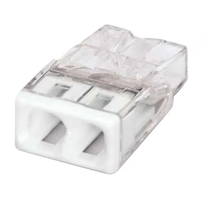 Svorka Wago 2273-2020 2x0,5-2,5 mm2 průhledná/bílá