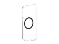 Zadní kryt pro mobilní telefon - polykarbonát, termoplastický polyuretan (TPU) - průhledná, černá - pro Samsung Galaxy S25+