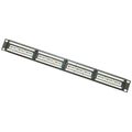 SOLARIX 19" Patch panel 24 x RJ45 CAT5E UTP 150 MH