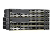 Přepínač - řízený - 48 x 10/100/1000 + 2 x 10 Gigabit SFP+ - desktop, Lze montovat do rozvaděče - repasováno