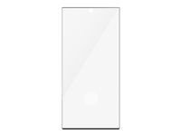 PanzerGlass ochranné sklo pro Samsung Galaxy S23 Ultra (FingerPrint ready - okrajově lepené s "puntíkem" pro otisk prstu) s instalačním rámečkem