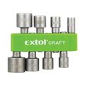 Nástavcové klíče do vrtačky EXTOL CRAFT 10213 8 ks