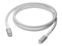 USB kabel - USB-C (M) do USB-C (M) - 2.5 m - průchod napájení 100 W, pletený