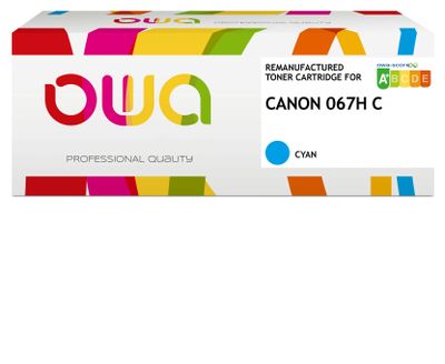 OWA Armor toner kompatibilní s Canon CRG-067H C, 2350st, modrá/cyan
