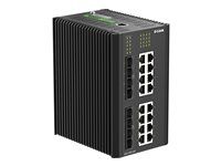 D-LINK 16-Port Gigabit Managed Switch+4x10G SF