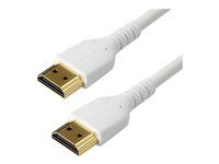 Prémiově vysoká rychlost - kabel HDMI s ethernetem - HDMI s piny (male) do HDMI s piny (male) - 1 m - bílá - pro P/N: TB3DKM2HDL
