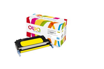 OWA Armor toner kompatibilní s HP Q7582A JUMBO, 8000st, žlutá/yellow