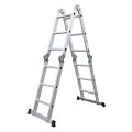 Štafle hliníkové G21 GA-SZ-4x3-3,7m multifunkční + podlážka