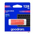 Flash disk GOODRAM USB 3.0 128GB bílo-oranžový