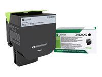 Extra vysoká výtěžnost - černá - originální - kazeta s barvivem LCCP, LRP - pro Lexmark CS517de, CX517de