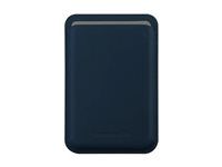 Brašna pro mobilní telefon / kreditní kartu - kompatibilita s MagSafe - kůže full-grain - modrá
