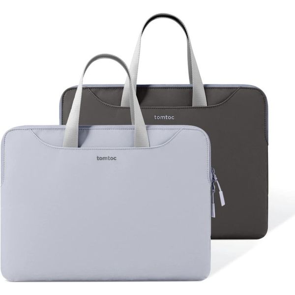 TOMTOC DUAL Sleeve pro MacBook 13,5", černá/modrá