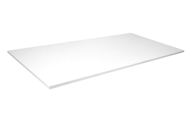 Stolová deska BR168BL, 1600 x 800 x 25 mm bílá pro výškově stavitelné podnože Brateck