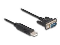 USB 2.0 to serial RS-232 adapter with co