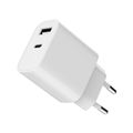 GEMBIRD TA-UC-2AC12-01, Nabíječka, USB/USB-C, 12W