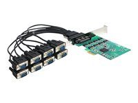 Sériový adaptér - PCIe - RS-232 x 8