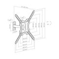 SBOX Revolving wall maount LCD-441-2