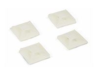 100 Cable Tie Mounts - Adhesive Tape - CBMCTM1