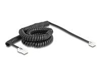 Telephone Cable/Coiled Cable RJ11 plug
