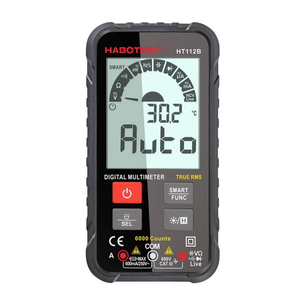 Digitální univerzální multimetr True RMS Habotest HT112B