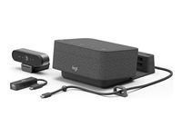 Souprava pro video konference (Logitech BRIO Ultra HD Pro Webcam, Logitech Logi Dock) - Optimalizováno pro UC - power adapter included