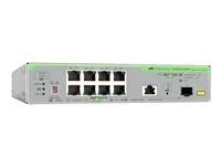 Přepínač - neřízený - 8 x 10/100/1000 + 1 x 100/1000/2.5G/5G/10G (uplink) + 1 x 1 Gigabit / 10 Gigabit SFP+ (uplink) - Lze montovat do rozvaděče