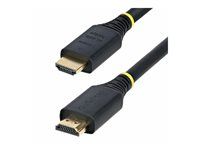 Startech - Ultra High Speed - HDMI kabel - HDMI s piny (male) do HDMI s piny (male) - 4 m - odstínený - cerná - pasivní, podpora 4K120Hz, podpora 8K60Hz (7680 x 4320)