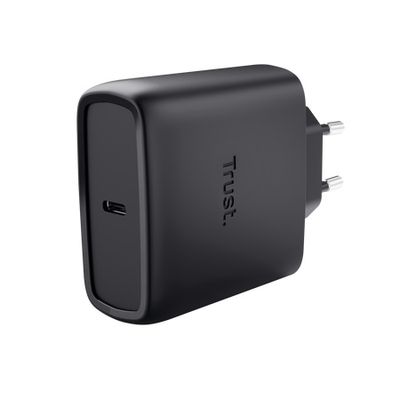 Trust maxo 65W usb-c gan charger black