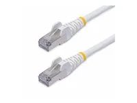 Patch kabel - RJ-45 (M) do RJ-45 (M) - 3 m - 5.6 mm - S/FTP - CAT 5/5e/6/6a/8 - IEEE 802.3bt/IEEE 802.3ba - neobsahuje halogen, provedení bez hrbolků - bílá