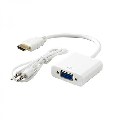 SBOX Adaptér HDMI samec/VGA samice+Audio